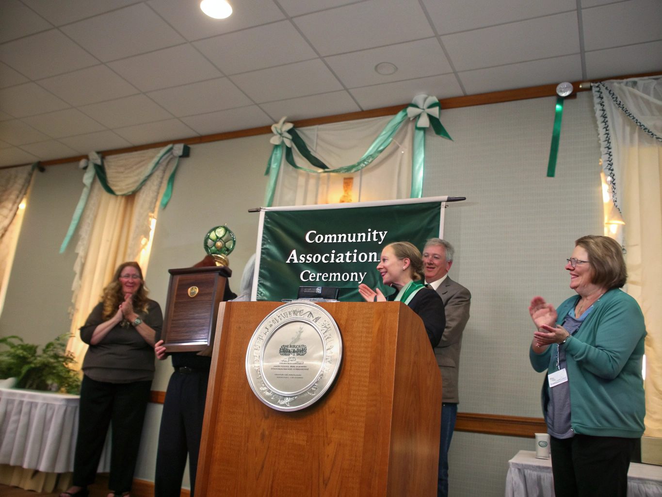Community service recognition ceremony in San Fernando Valley